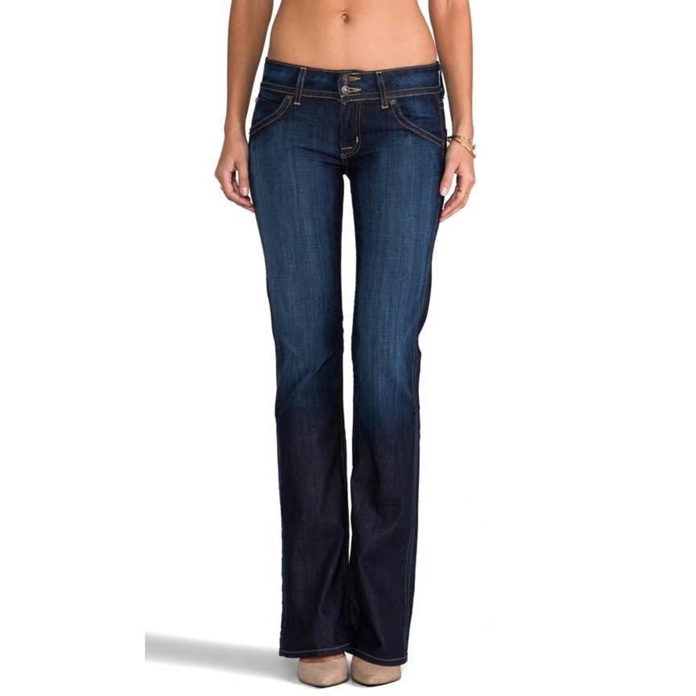 Hudson Blue Jeans Elm Wash Lightly Worn